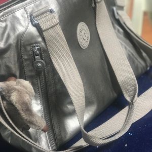 Authentic LARGE Kipling bag. Used once CLEAN burnished  fabric$